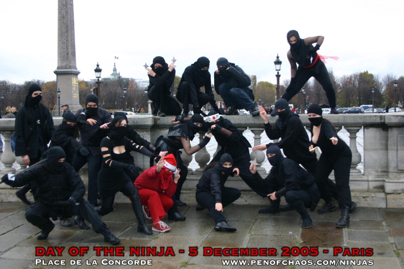 Day of the Ninja - Paris 2005