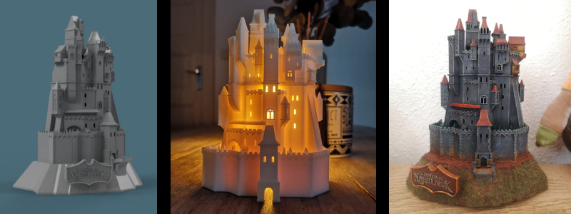 Donjon Naheulbeuk 3D print